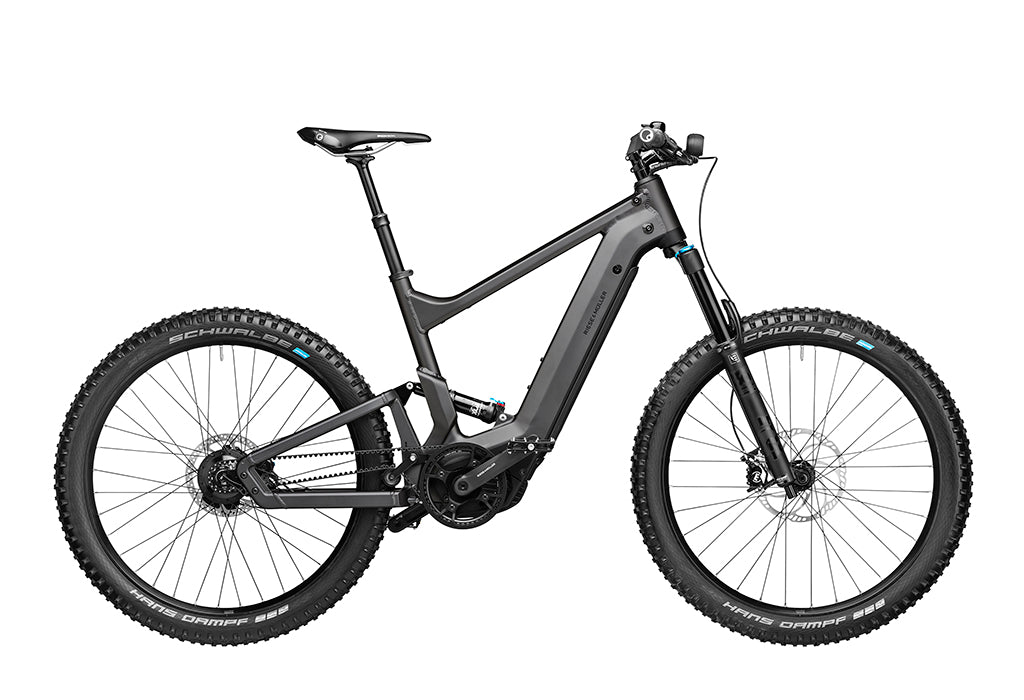 Riese and Muller Delite Mountain in Urban Grey Matt.