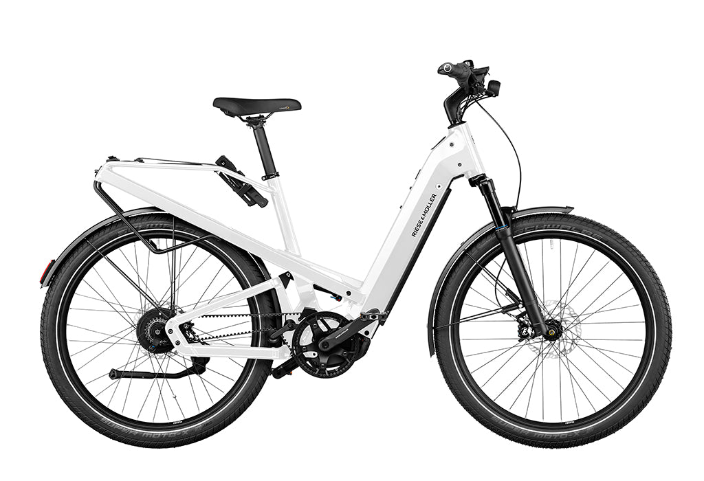 Riese and Muller Homage in Pearl White.