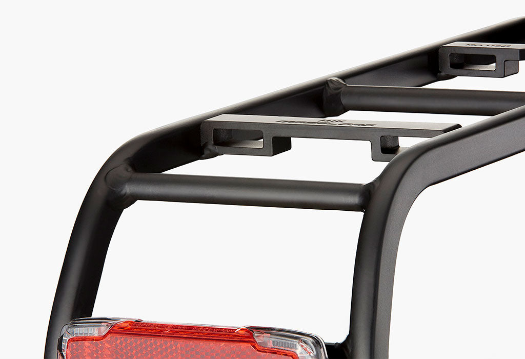 Riese and Muller Charger5 luggage rack.